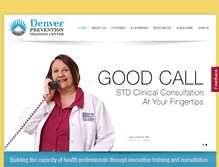 Tablet Screenshot of denverptc.org